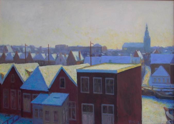 Winter in de stad, Der Aa Kerk